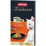 Animonda Creamy Carny Katzesnack 6x15g Leberwurst