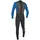 O'Neill ONEILL Youth Reactor Ii 3/2mm Back Zip Full Wetsuit, Ocean, Age 10