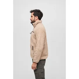 Brandit Textil Teddy Jacke Camel M