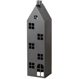 Boltze Alba Laterne Haus schwarz 66-96cm 2tlg