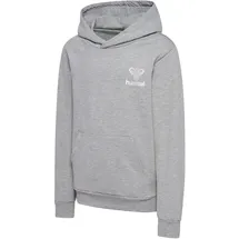 hummel Proud Kapuzenpullover - Grey Melange 110