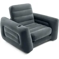 Intex Pull-Out Sessel 117 x 66 x 224 cm Schwarz