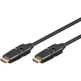 Wentronic Goobay High-Speed-HDMI-360°-Kabel mit Ethernet