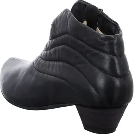 THINK! AIDA leder gefütterte nachhaltige nachhaltige Stiefelette, SCHWARZ, 38.5 EU
