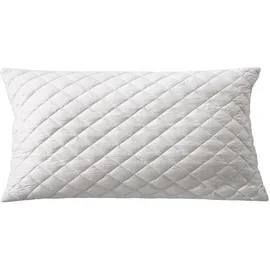 billerbeck Kissen Classic Organic 40 x 80 cm Weiß