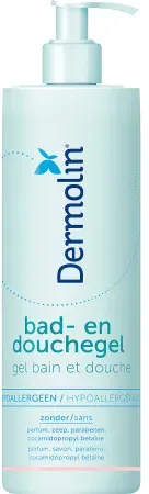Dermolin Hypoallergenes Bade- Und Duschgel Für Überempfindliche Oder Atopische Haut 400ml