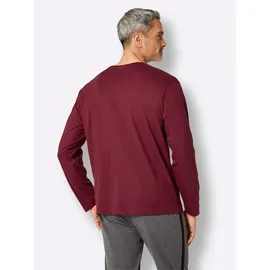 wäschepur Schlafanzug-Shirt rot 44/46