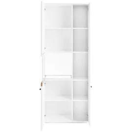 Set One by Musterring Vitrine Lancaster Dekor Weiß