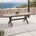Oviala Gartentisch 100 x 260 x 75 cm Braun/Grau
