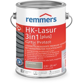 Remmers HK-Lasur 3in1 Grey Protect silbergrau 2,5L