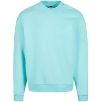 URBAN CLASSICS Fluffy Sweatshirt - Beryl Blue - XL