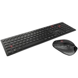 Cherry DW 9500 SLIM - Tastatur-und-Maus-Set - kabellos schwarz