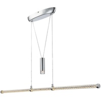 ETC Shop Pendelleuchte, Höhenverstellbar, 1 flammig, LED, H 100-150