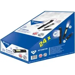 Brilliant Tools 2 in 1 COB-Taschenlampen-Display, 24-tlg