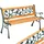 Tectake Martina 124 x 52 x 74 cm braun
