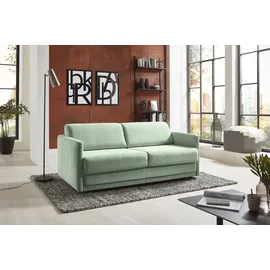 Atlantic Home Collection Schlafcouch 2-Sitzer Mintgrün