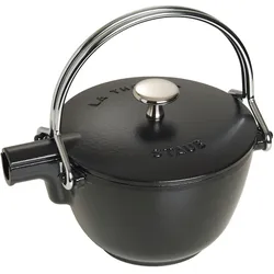 STAUB France Teekessel Wasserkessel 16,5 cm aus Gusseisen Schwarz