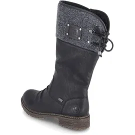 Rieker Stiefel in Schwarz/Grau | Gr.: 37 EU