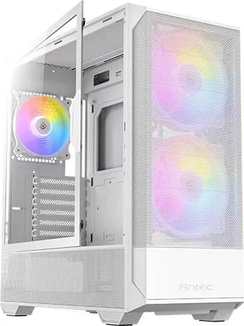 Antec Geh Antec New Gaming   NX416L White      Midi Tower     weiß retail (ATX, ITX, mATX), PC Gehäuse, Weiss