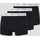 QS Boxershorts schwarz S 3er Pack