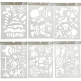OEM Kaemingk Schablonen Xl Weiß 44,5 X 59,5 Cm Schablonen
