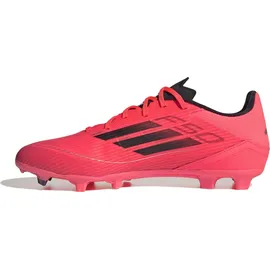 adidas F50 League FG/MG Turbo / Aurora Black / Platinum Metallic 46