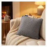 shop'n smile ideoon Luxus Heizkissen grau