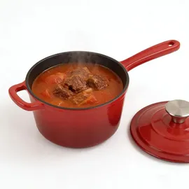casativo Profi Gusseisen Topf-Set 3-tlg. Pfanne + Kochtopf + Stielkasserolle