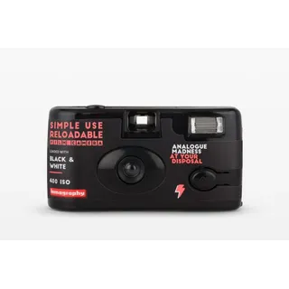 Lomography Simple Use Kamera Black White