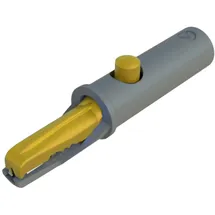 HIRSCHMANN TEST & MEASUREMENT AK 10 Krokodilklemme Gelb Klemmbereich max.: 6 mm Länge: 53 mm 1 St.