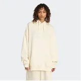 adidas Originals Kapuzensweatshirt ESS LIN HOODIE Oversize Passform beige XS (30/32)