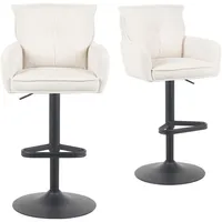 dubi möbel Barhocker Kira 55 x 120 x 58 cm Matt-Schwarz