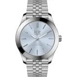 Ice Watch Analog 'Ice Steel - Silver Light Blue' Damen Uhr (Small) 024744 - Silber/Blau