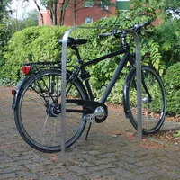 Baumarktplus Fahrradanlehnbügel 117 x 80 cm Edelstahl 13 mm