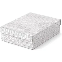 Esselte Home Aufbewahrungsboxen 8,0 l weiß 26,5 x 36,0 x 10,0 cm