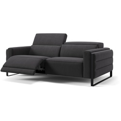 Stoff Couch DELTONA 3-Sitzer Relaxsofa Sofagarnitur