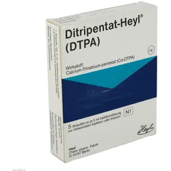 DITRIPENTAT-Heyl Injektionslösung Ampullen 5X5 ml