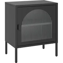 vidaXL Nachtschrank 50 x 35 x 60 cm Schwarz