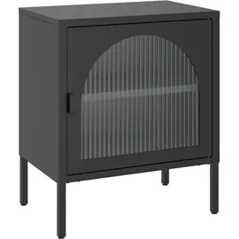 vidaXL Nachtschrank 50 x 35 x 60 cm Schwarz