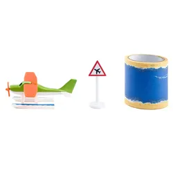 Wasserflugzeug mit Tape