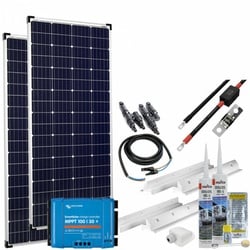 Offgridtec mPremium+ XXL 400W - 600W 12V MPPT Caravan Solaranlage | 400W