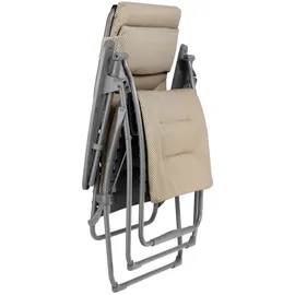 Lafuma Futura XL Liegestuhl 76 x 97 x 123 cm beige mocha