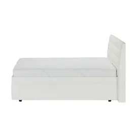 Möbel Kraft Boxspringbett 182 x 116 cm Weiß