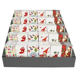 60 Stück ATELIER Taschentuch sortiert Xmas  ATELIER