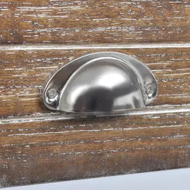 vidaXL Nachttisch mit 1 Schublade Braun/Weiß