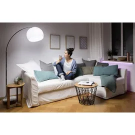 LEDVANCE LED Smart+ Birne 10W = 60W B22d matt 800lm RGBW 2700K-6500K Dimmbar App Google Alexa Apple HomeKit