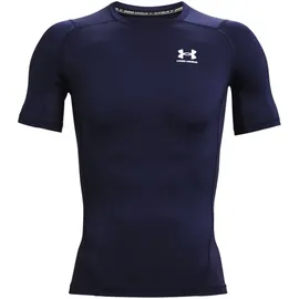 Under Armour HeatGear kurzarm Funktionsshirt Herren 410 midnight navy/white L