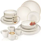 sänger Korfu Tafelservice 16-tlg. creme beige