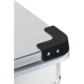 ZARGES Aluminiumbox Midi 81 l silber L800xB400xH330mm