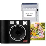Kodak Cam Mini Shot 3 Era Black 3x3 (Appareil Photo + Papier Photo One-Touch)